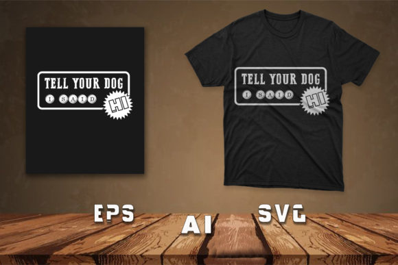 Dog T-shirt Design 90