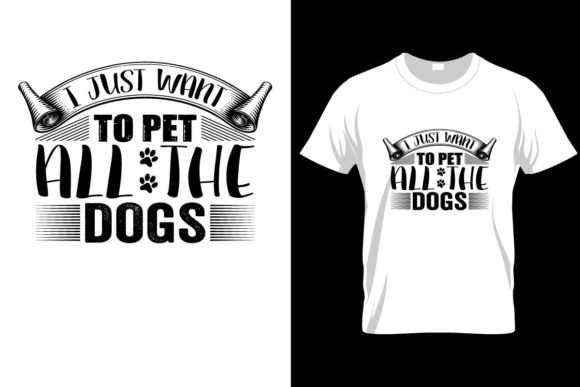 Dog Typography SVG Design