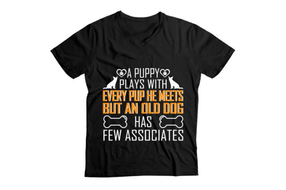 Funny Dog T-shirt Designfor Human