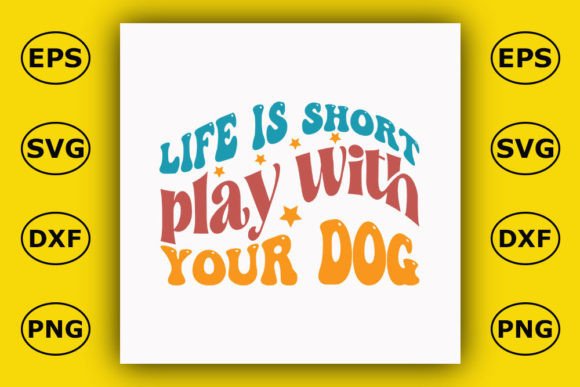 Retro Dog T-shirt Design